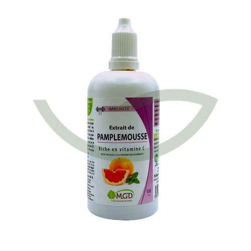 Extrait de pamplemousse 100 mL MGD Réduire la fatigue Maroc