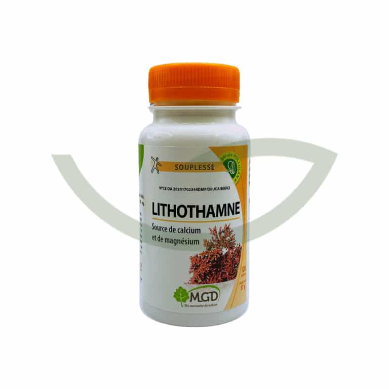 Lithothamne 120 gélules MGD Maintenir d’une ossature normale Maroc Lithothamne 120 gélules MGD Maintenir d’une ossature normale Maroc