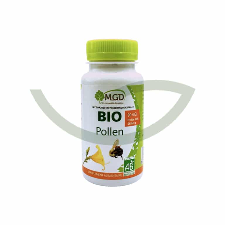 Pollen bio 90 gélules MGD Immunité Maroc Pollen bio 90 gélules MGD Immunité Maroc