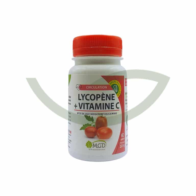 Lycopène et vitamine C 60 gélules MGD Protéger les cellules contre le stress oxydatif Maroc Lycopène et vitamine C 60 gélules MGD Protéger les cellules contre le stress oxydatif Maroc