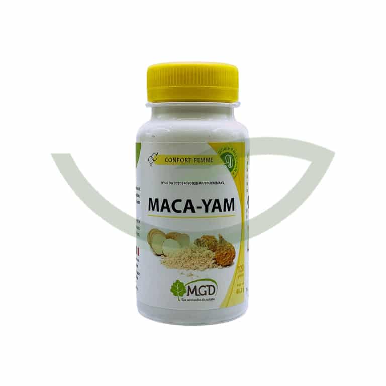 Maca-Yam 120 gélules MGD Ménopause Maroc Maca-Yam 120 gélules MGD Ménopause Maroc