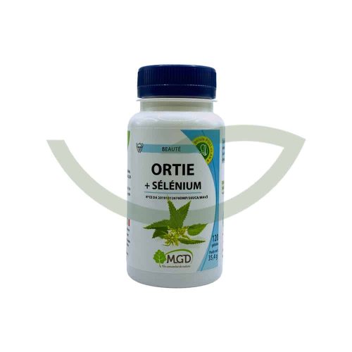 Ortie et sélénium 120 gélules MGD Parfait pour les peaux à problèmes Maroc