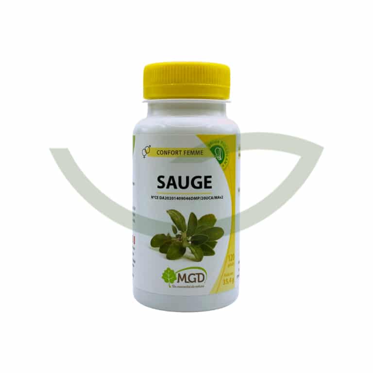 Sauge 120 gélules MGD Ménopause Maroc