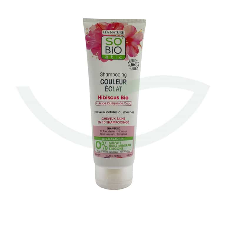 Shampoing Couleur Eclat 250ml So Bio Soin Maroc