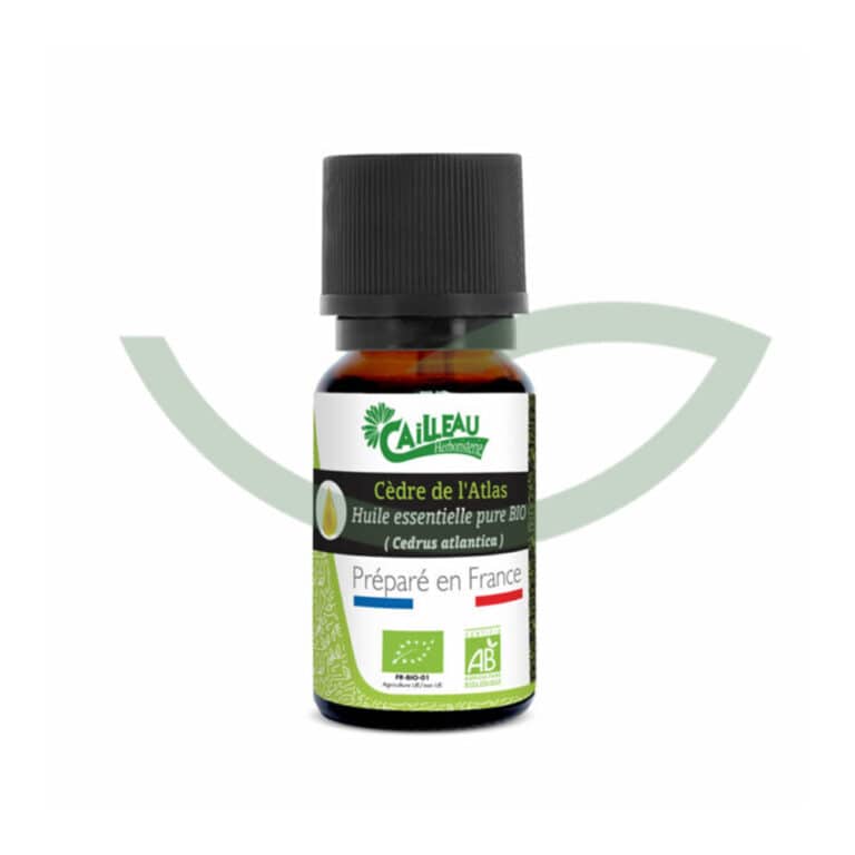Huile Essentielle Cedre de l'Atlas 10ml Cailleau Bio Maroc