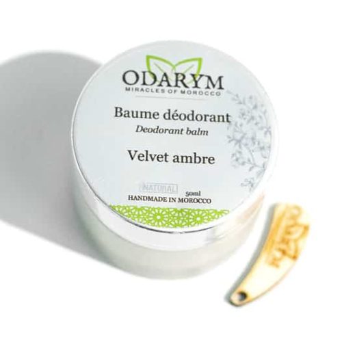 Baume Déodorant Velvet Ambre 50ml Odarym Neutralisation d'Odeur Maroc Baume Déodorant Velvet Ambre 50ml Odarym Neutralisation d'Odeur Maroc