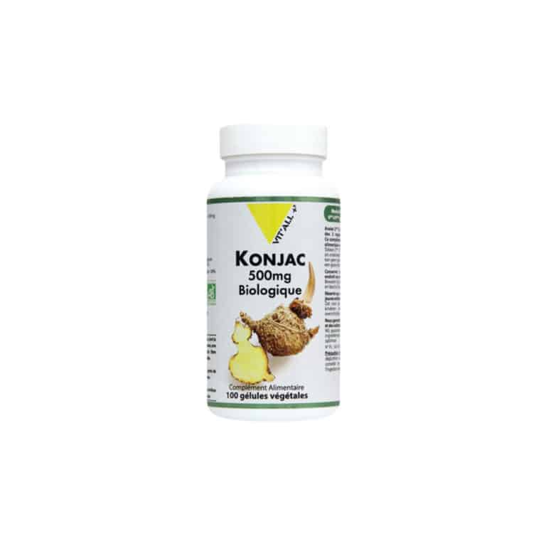 Konjac Bio 100 gélules Vitall Perte de poids Maroc