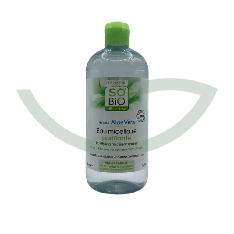 Eau Micellaire Peaux Mixtes à Grasses 500ml So Bio Soin Visage Maroc Eau Micellaire Peaux Mixtes à Grasses 500ml So Bio Soin Visage Maroc