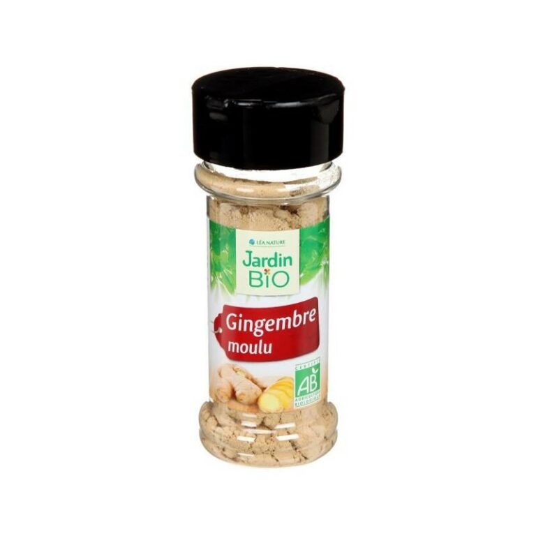 Gingembre moulu 25g Jardin BIO Bio Maroc