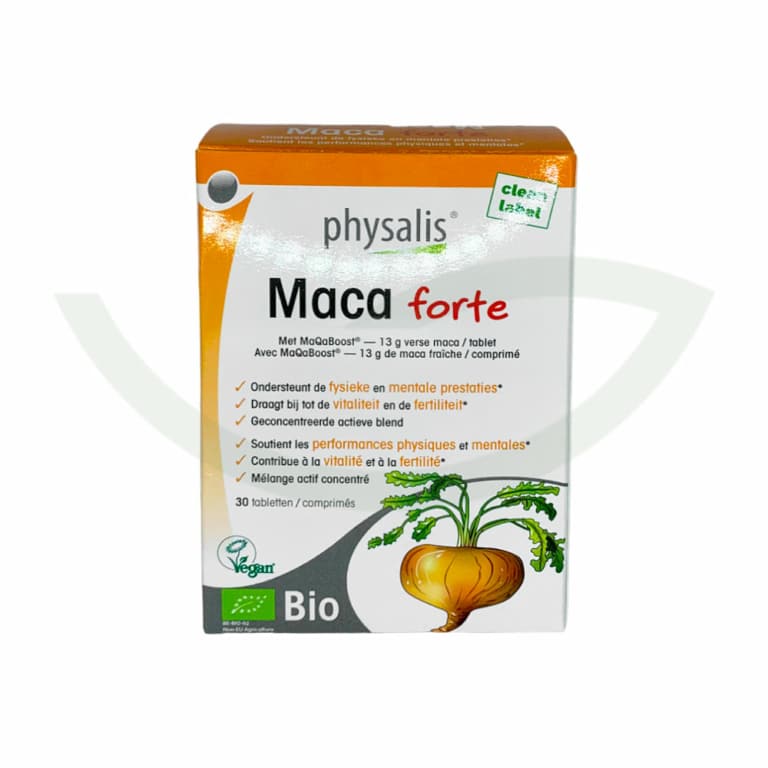 Maca Forte 30 Comprimés Physalis Vitalité et Fertilité Maroc Maca Forte 30 Comprimés Physalis Vitalité et Fertilité Maroc