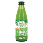 Pur jus de citron vert 25cl Jardin BIO Saveur Maroc