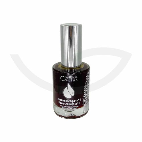 Sérum Visage Peau Sèche 30ml Perle de Cactus Hydratation Maroc
