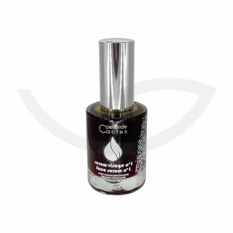Sérum Visage Peau Sèche 30ml Perle de Cactus Hydratation Maroc