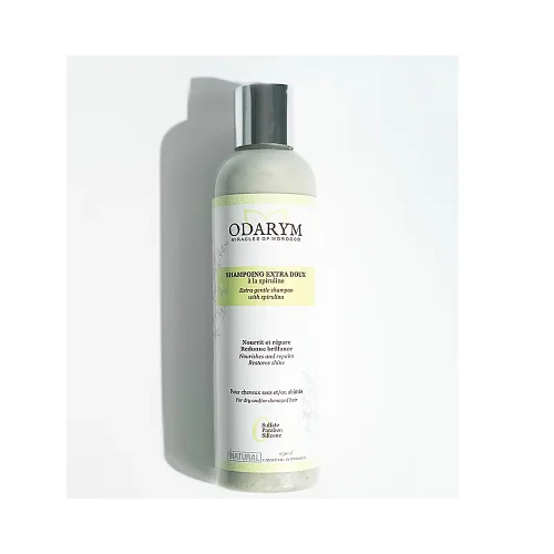 Shampoing Extra Doux à la Spiruline 250ml Odarym Vitalité Maroc