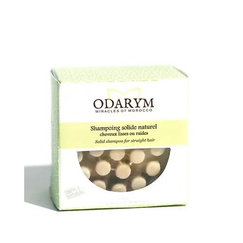 Shampoing Solide Cheveux Lisses 100g Odarym Nettoyant Maroc