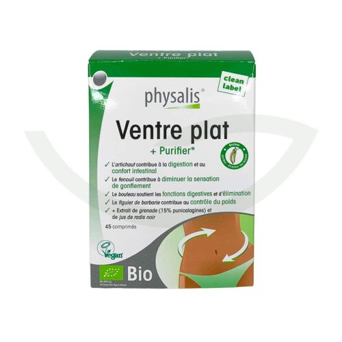 Ventre Plat Bio 45 Comprimés Physalis Minceur Maroc