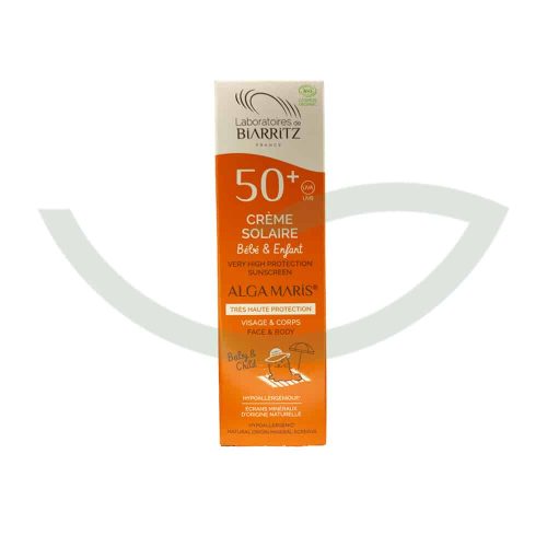 Crème solaire SPF50+100 ml Laboratoires de Biarritz Protection solaire Maroc Crème solaire SPF50+100 ml Laboratoires de Biarritz Protection solaire Maroc