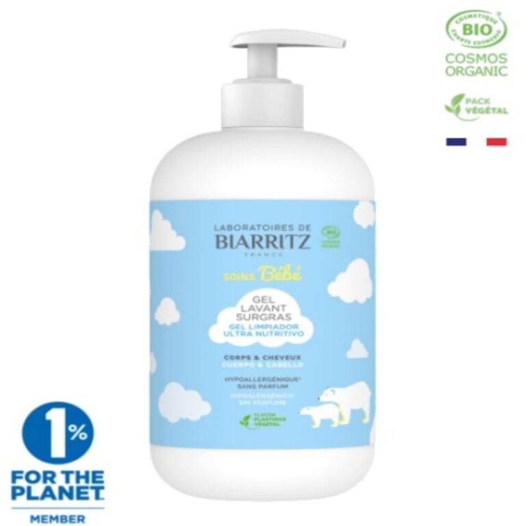 Gel lavant surgras 500ml Laboratoires de Biarritz Nettoie la peau Maroc Gel lavant surgras 500ml Laboratoires de Biarritz Nettoie la peau Maroc