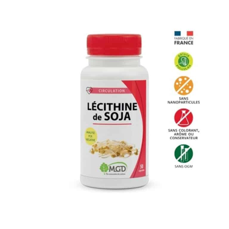 Lécithine de Soja 50 capsules MGD Maintenir une cholestérolémie normale Maroc Lécithine de Soja 50 capsules MGD Maintenir une cholestérolémie normale Maroc