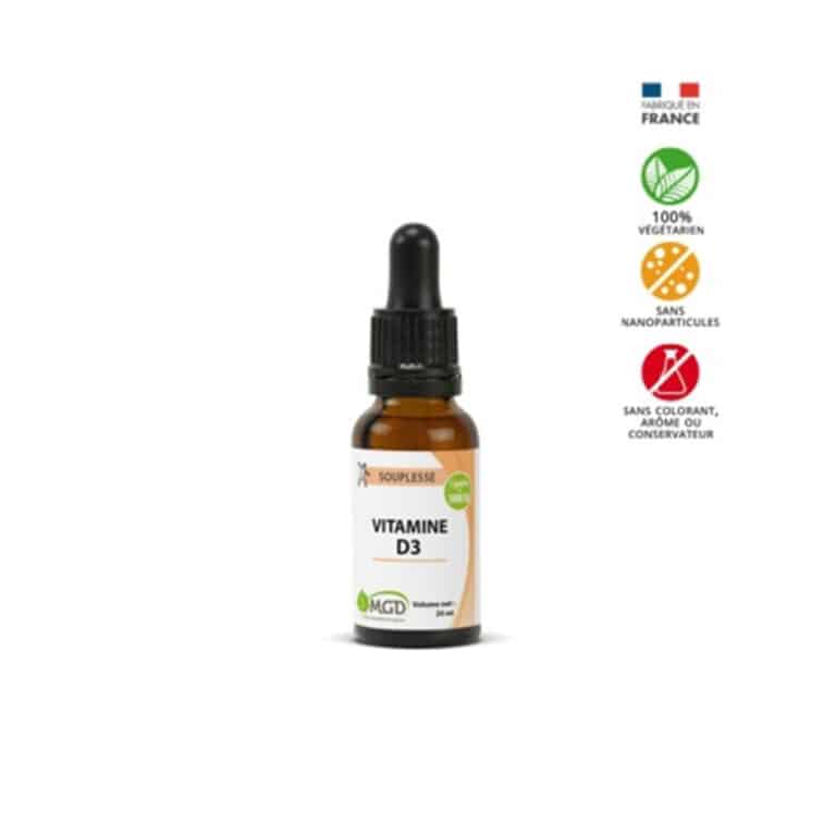 Vitamine D3 20mL MGD Maintenir d'une ossature normale Maroc Vitamine D3 20mL MGD Maintenir d'une ossature normale Maroc