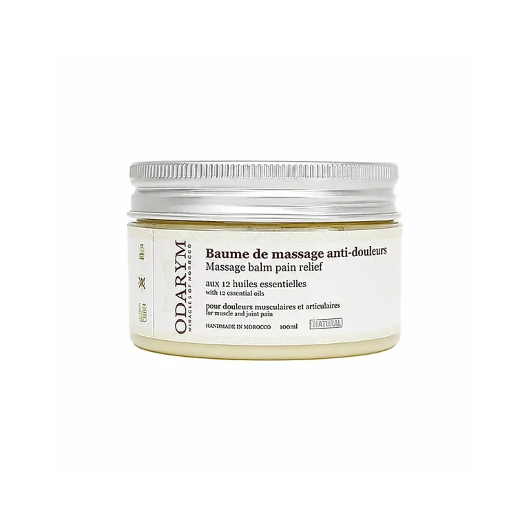 Baume de Massage Anti-douleur 50g Odarym Soulageant Maroc