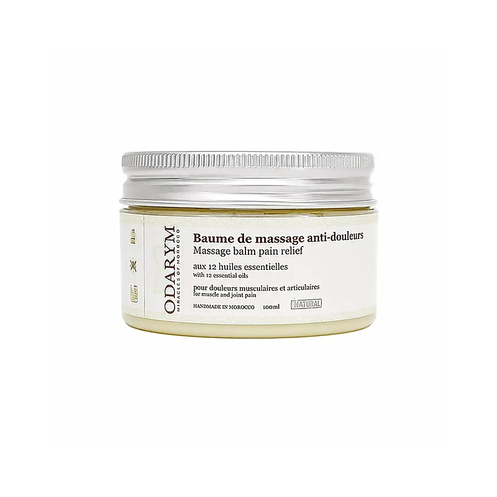 Baume de Massage Anti-douleur 50g Odarym Soulageant Maroc