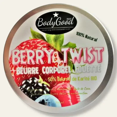 Beurre berry twist 150ml Bodygood Hydratant Maroc Beurre berry twist 150ml Bodygood Hydratant Maroc