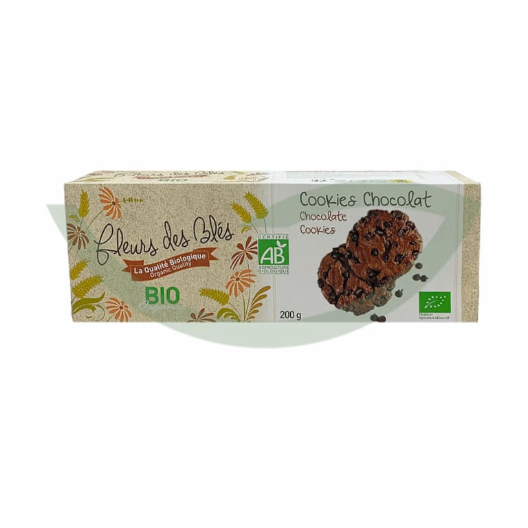 Cookies Chocolat 200g Fleurs Des Bles Bio Maroc Avant