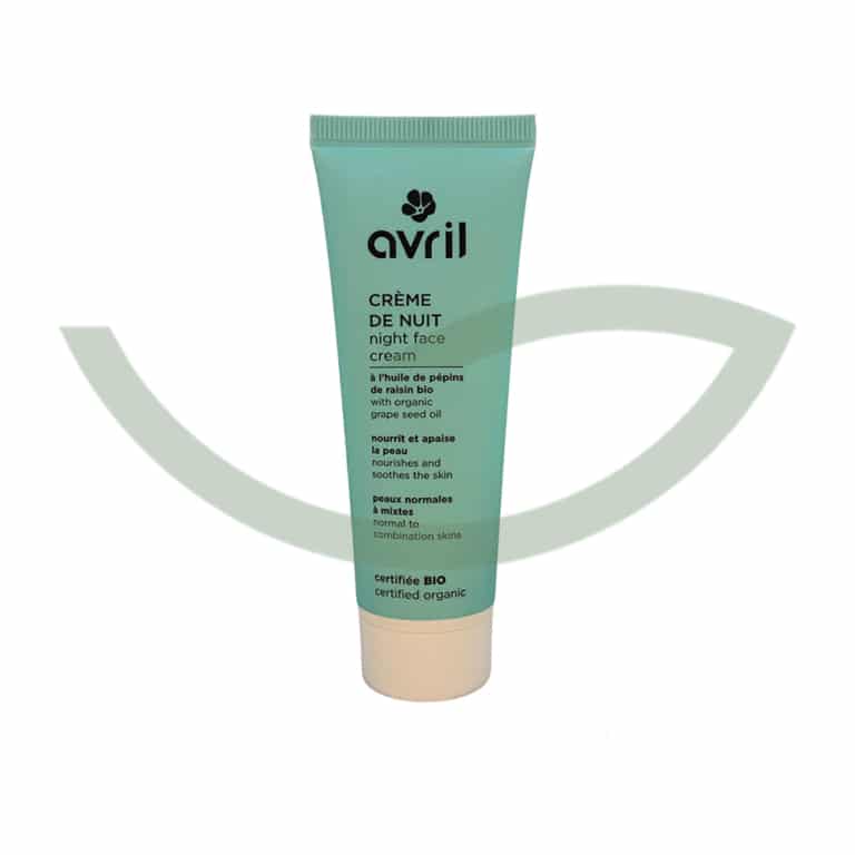 Crème nuit peaux normales et mixtes 50ml Avril soin Maroc Crème nuit peaux normales et mixtes 50ml Avril soin Maroc