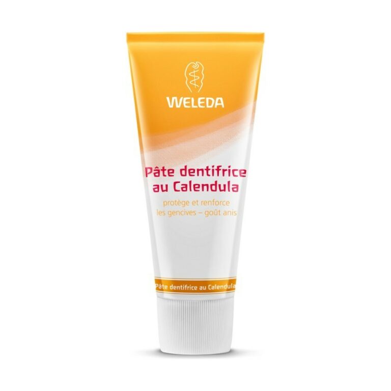 Dentifrice au Calendula 75ml Weleda Soin Dentaire Maroc Dentifrice au Calendula 75ml Weleda Soin Dentaire Maroc