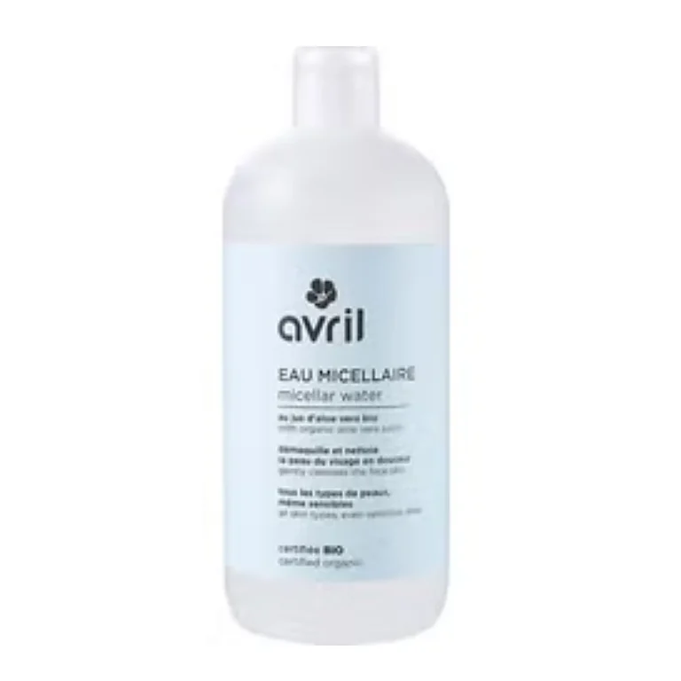 Eau micellaire bébé Avril Bio nettoyante sans rinçage 500ml
