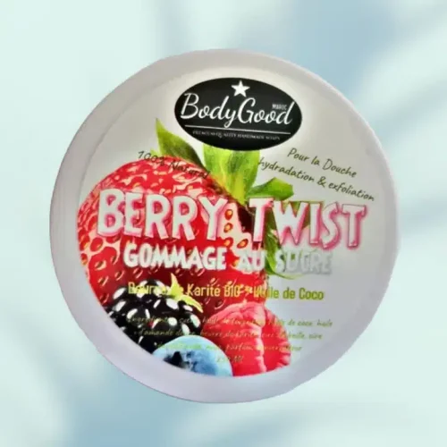 Gommage berry twist 250ml Bodygood Exfoliant Maroc Gommage berry twist 250ml Bodygood Exfoliant Maroc