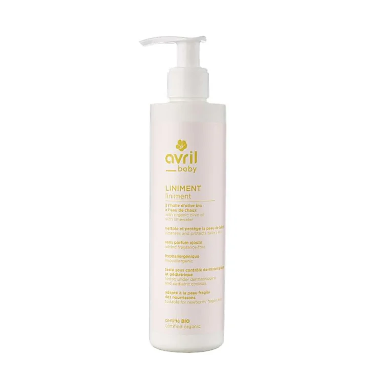 Liniment oléo-calcaire Avril Bio soin du siège bébé 240ml