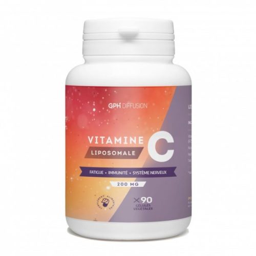 Vitamine C Liposomale 90 Gélules 200mg GPH Energie et Vitalité Maroc