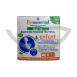 Baume de Massage Pectoral Enfant 60ml Puressentiel Confort Respiratoire Maroc