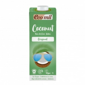 Boisson coco original 1L Ecomil Alternative saine Maroc