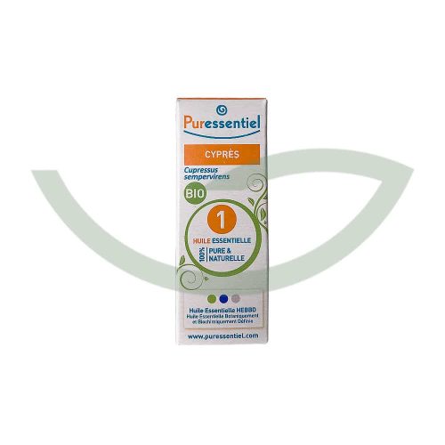 Huile Essentielle Cyprès Bio 10ml Puressentiel Soin Corps Maroc