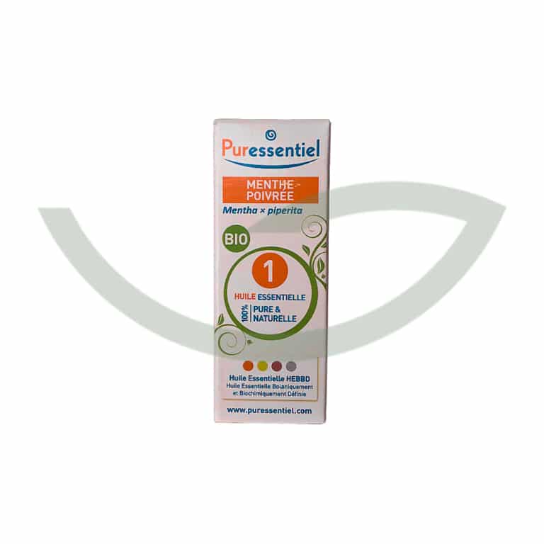 Huile Essentielle Menthe Poivrée 10ml Puressentiel Concentration Maroc