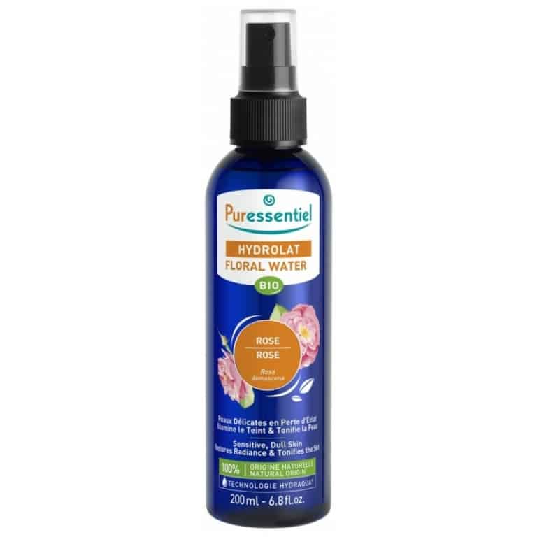 Hydrolat de Rose Bio 200ml Puressentiel Hydratation Peau Maroc