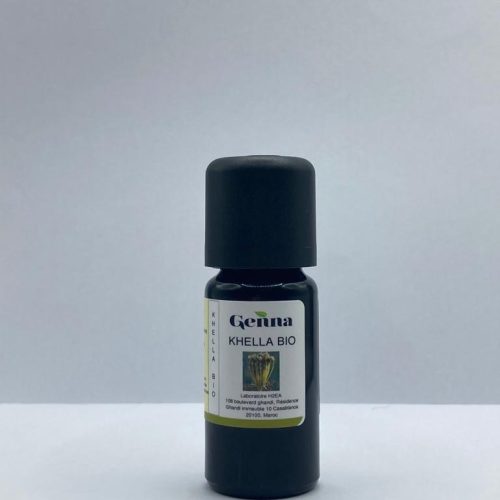 Huile Essentielle Khella Bio 10ml Genna Calmant Maroc