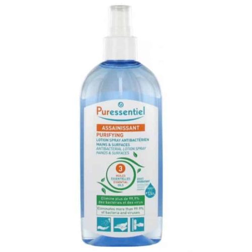 Lotion Spray Antibactérien 250ml Puressentiel Hygiène Maroc
