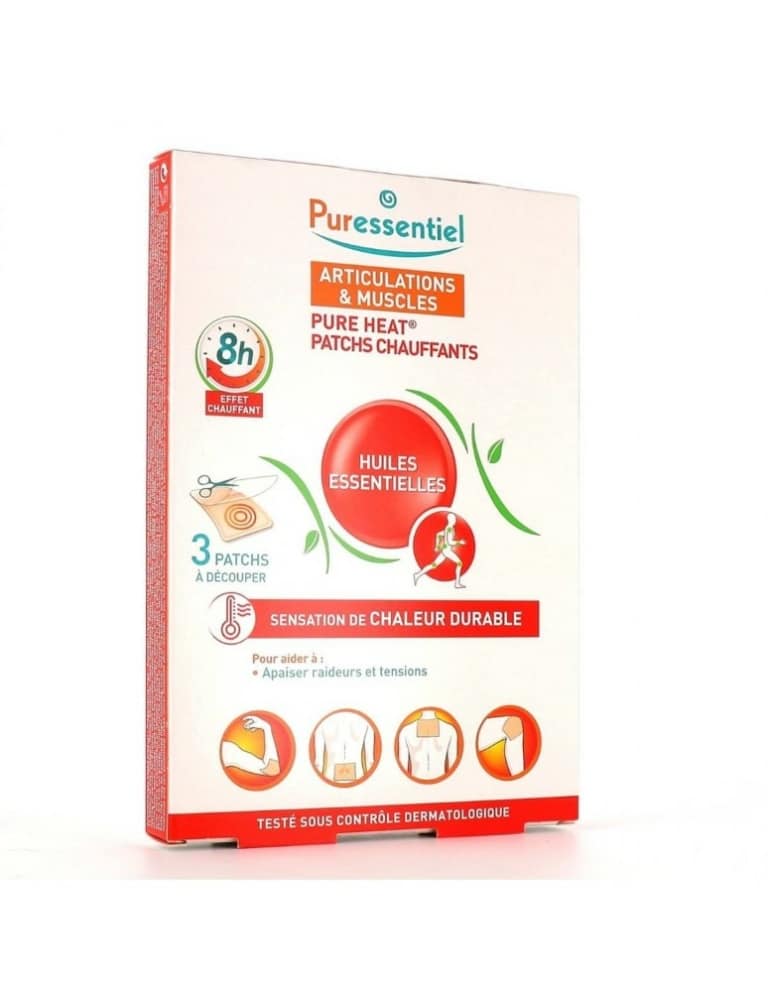 Patchs Articulations et Muscles 3 unités Puressentiel Confort Articulaire Maroc