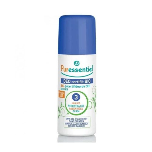 Roller Déodorant Bio 50ml Puressentiel Hygiène Maroc