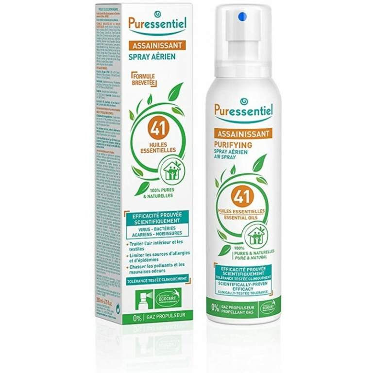 Spray Aérien Assainissant 200ml Puressentiel Protection Air Maroc Spray Aérien Assainissant 200ml Puressentiel Protection Air Maroc