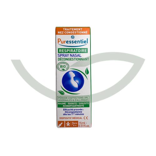 Spray Nasal Décongestionnant 15ml Puressentiel Confort Respiratoire Maroc Spray Nasal Décongestionnant 15ml Puressentiel Confort Respiratoire Maroc