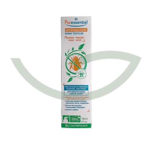 Spray Textiles Antiparasitaire 150ml Puressentiel Antiparasite Maroc