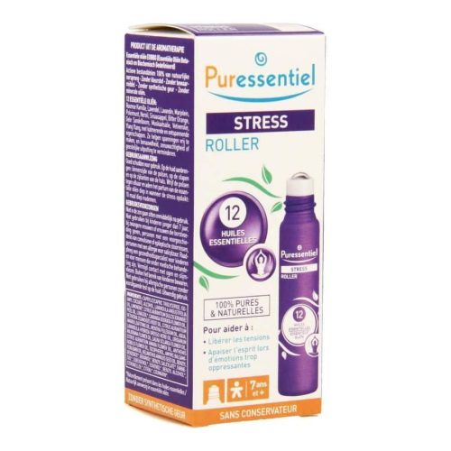 Huile Essentielle Stress Roller 10ml Puressentiel Anti-Stress Maroc