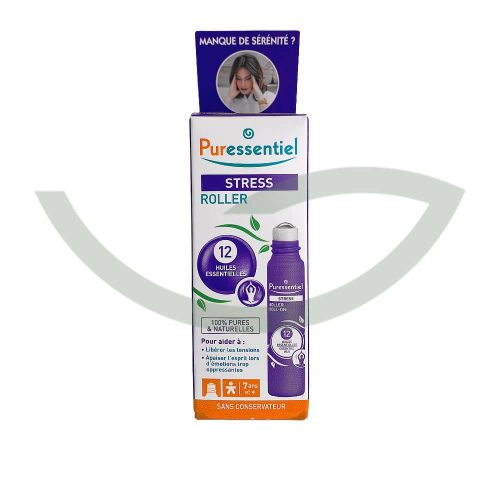 Huile Essentielle Stress Roller 5ml Puressentiel Anti-Stress Maroc