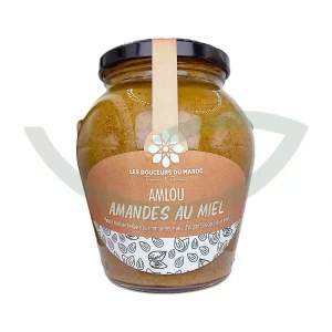 Amlou amandes et miel 360g Les douceurs du Maroc Pâte à tartiner bio Maroc Amlou amandes et miel 360g Les douceurs du Maroc Pâte à tartiner bio Maroc
