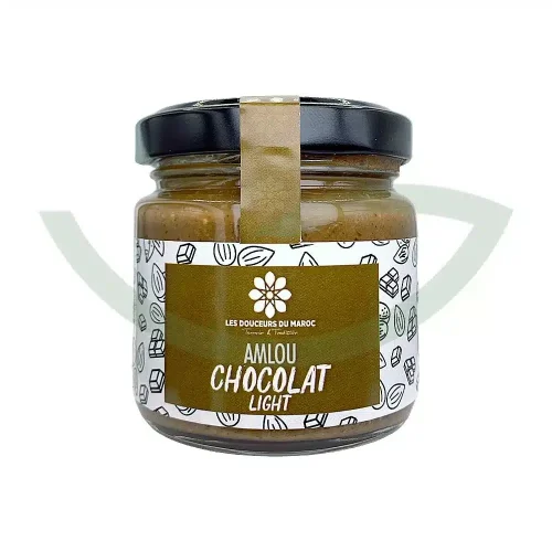 Amlou light chocolat 90g Les douceurs du Maroc Pâte à tartiner bio Maroc Amlou light chocolat 90g Les douceurs du Maroc Pâte à tartiner bio Maroc